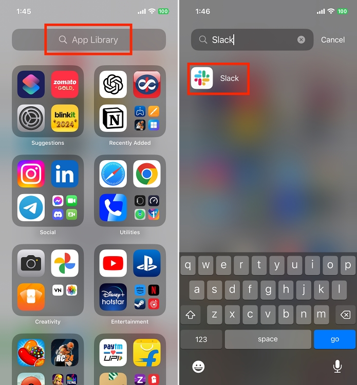 How to Organize apps on iPhone with App Library - XPCMasti