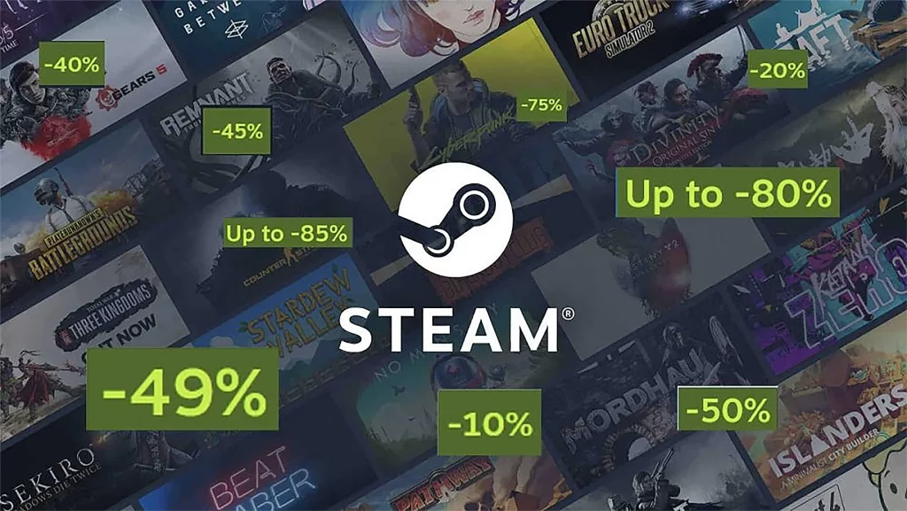 Steam Sale 2024 Offers Games at Up to 95% Off